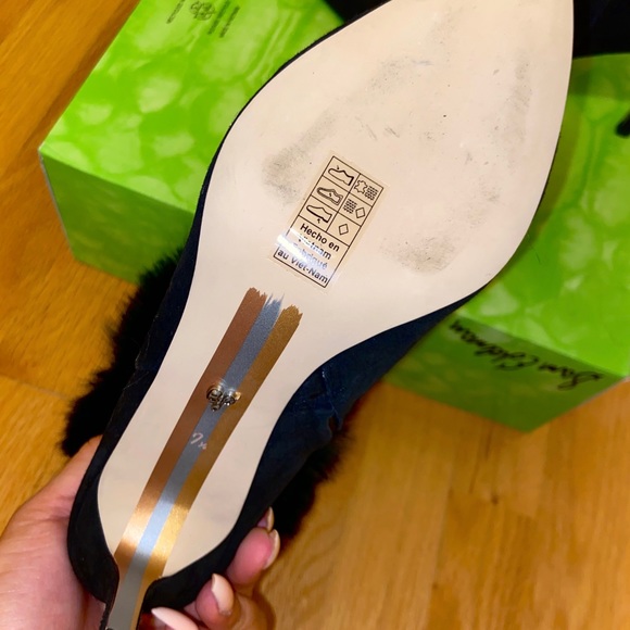 Sam Edelman booties with faux fur - Picture 3 of 3